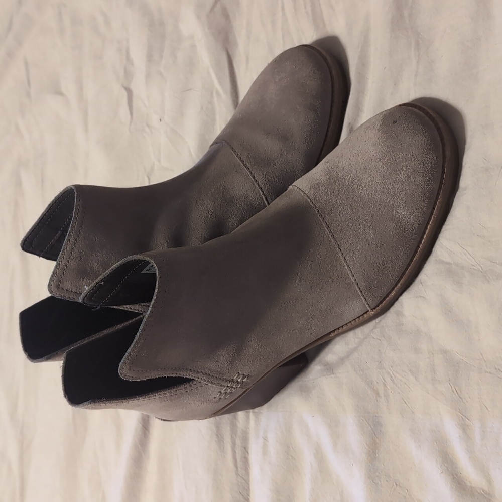 Sorel Gray Ankle Boots